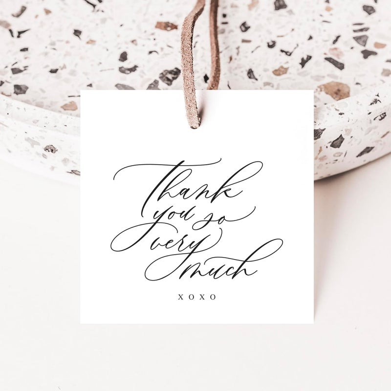 ThreeKin Collective ثلاثة كين عبوة من 50 بطاقة هدايا شكر - شكرًا جزيلاً لك - Image 1